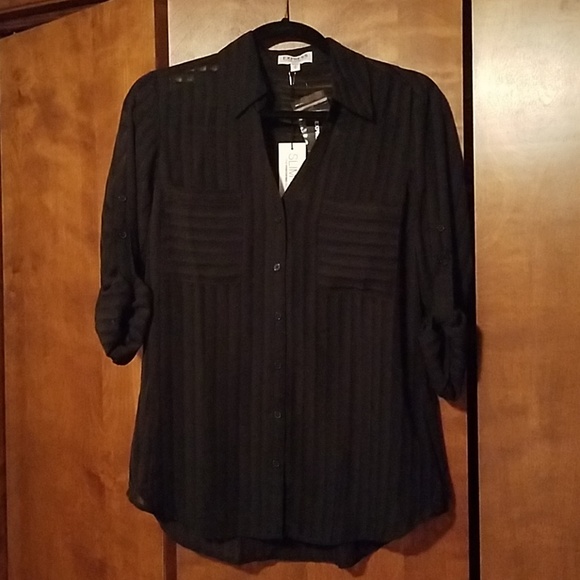 Express Slim Fit Portofino Shirt - Picture 3 of 4